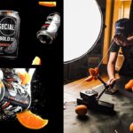 разбор съёмки настоящей рекламной видеоролика для напитка Socialite Vodka Soda Bold Orange, снятого в домашних условиях.